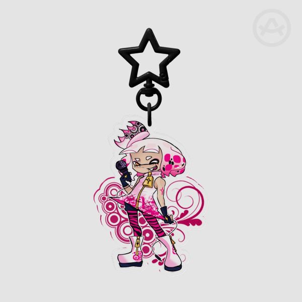 frutiger metro pearl keychain !!!