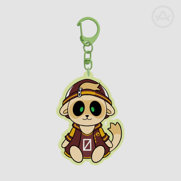 Otter Thad Keychain