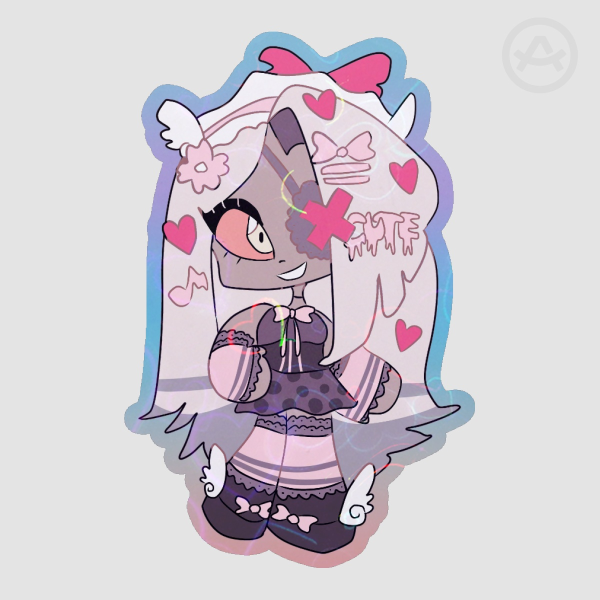 Hazbin Hotel Decora Vaggie Sticker
