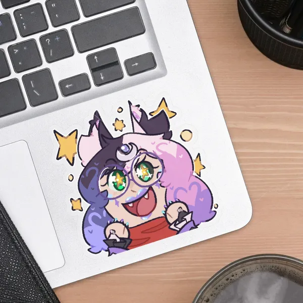 Harshiny Emote Sticker