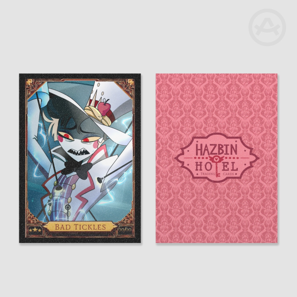 Bad Tickles fan Holographic Trading Card