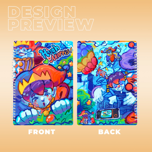 Hugh Morris B5 Double-side Spiral Notebook