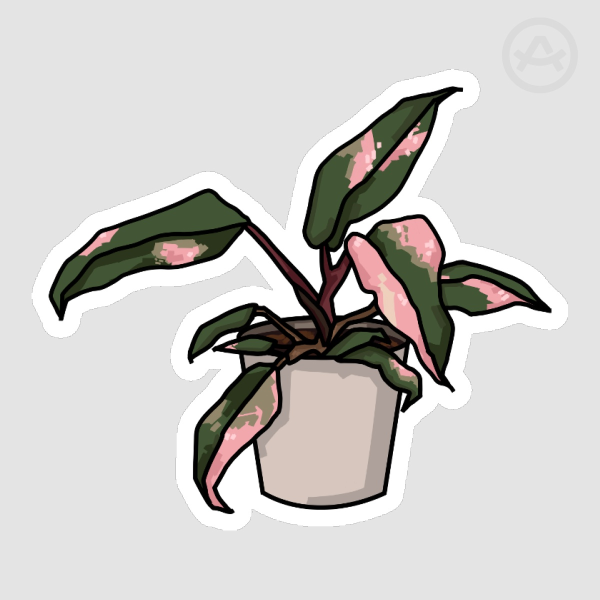 pink princess sticker