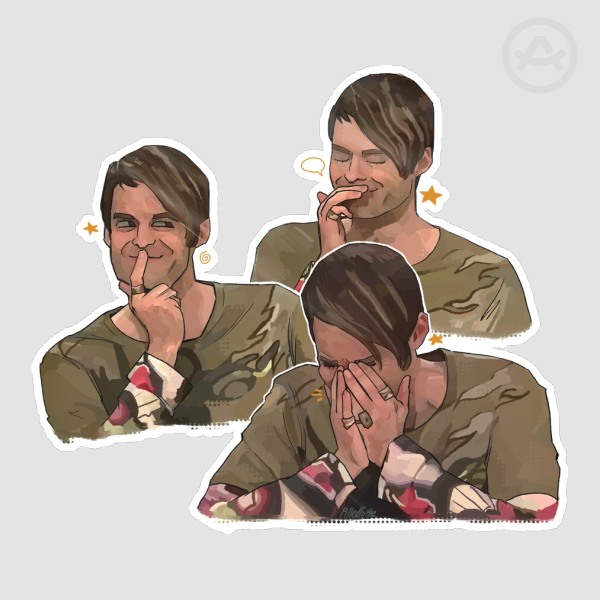 Stefon's x3 Sticker - SNL