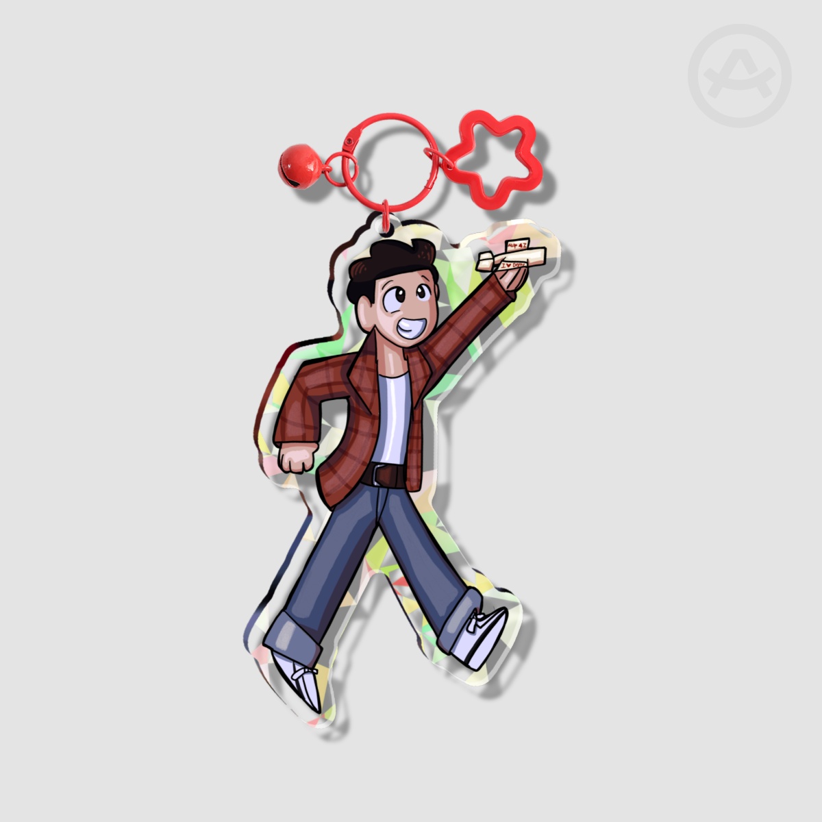 It: welcome to derry | rich santos acrylic keychain