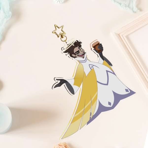 Coffee Adam Keychain