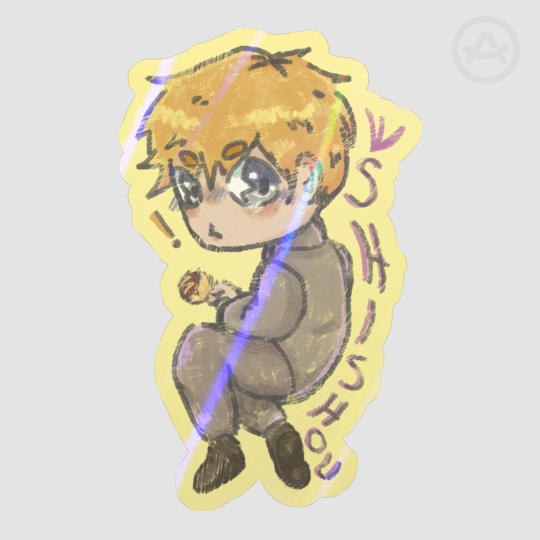 Arataka Reigen Die Cut Sticker