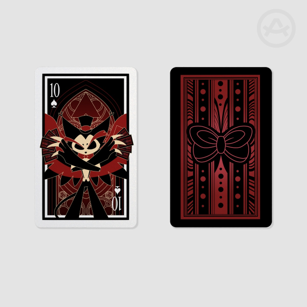 Husk - Ten of Spades (Pearl Paper Photocard)