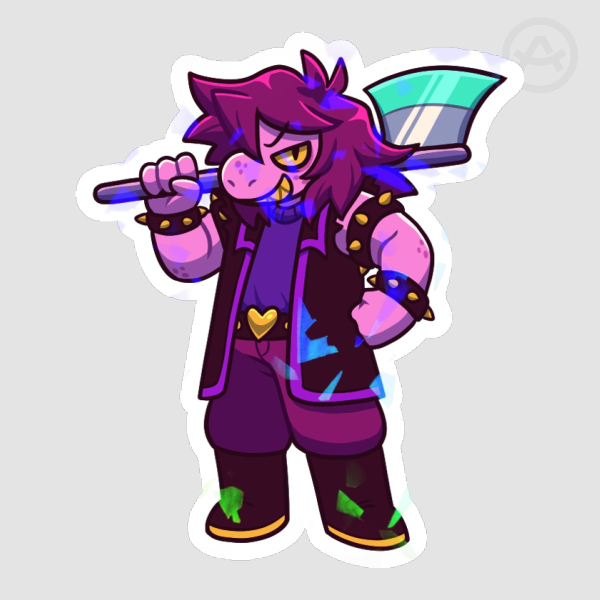 Susie Holographic Sticker