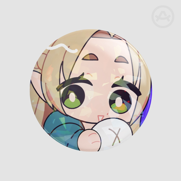 Dungeon Meshi Marcille Badge