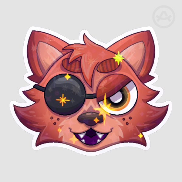 Foxy Sticker - FNAF