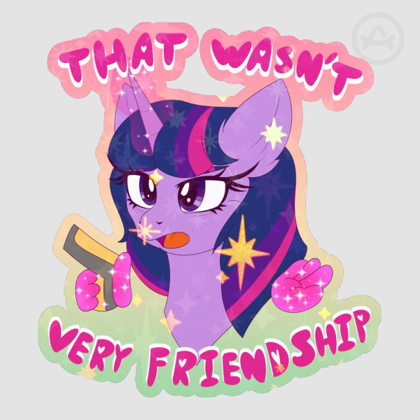 Not Very Friendship- Sticker