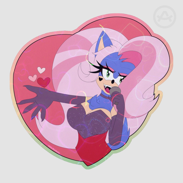 Colored Edge Die Cut Stickers