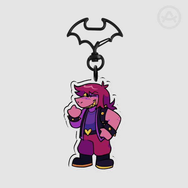 Susie - Clear Acrylic Keychain
