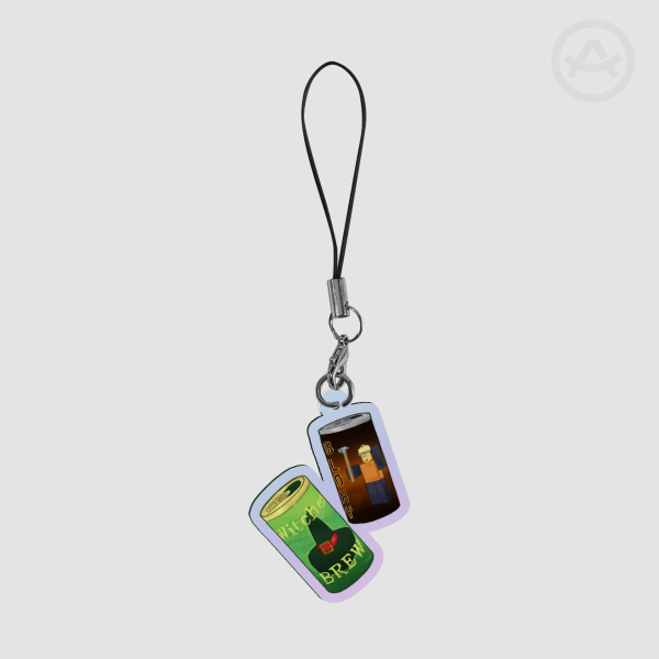 Witches brew & Bloxy Cola Phone Charm