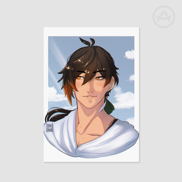 Summer Zhongli - Poster