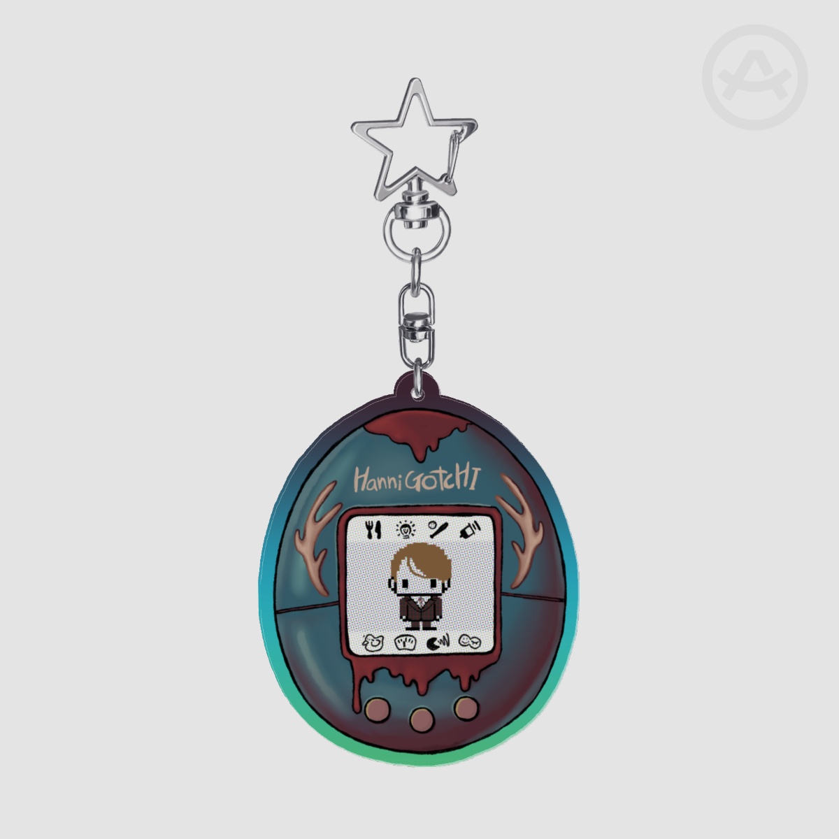 Hannibal Hannigotchi keychain