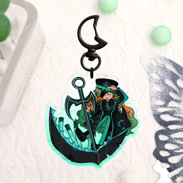 Blind Obsession Ripple Keychain