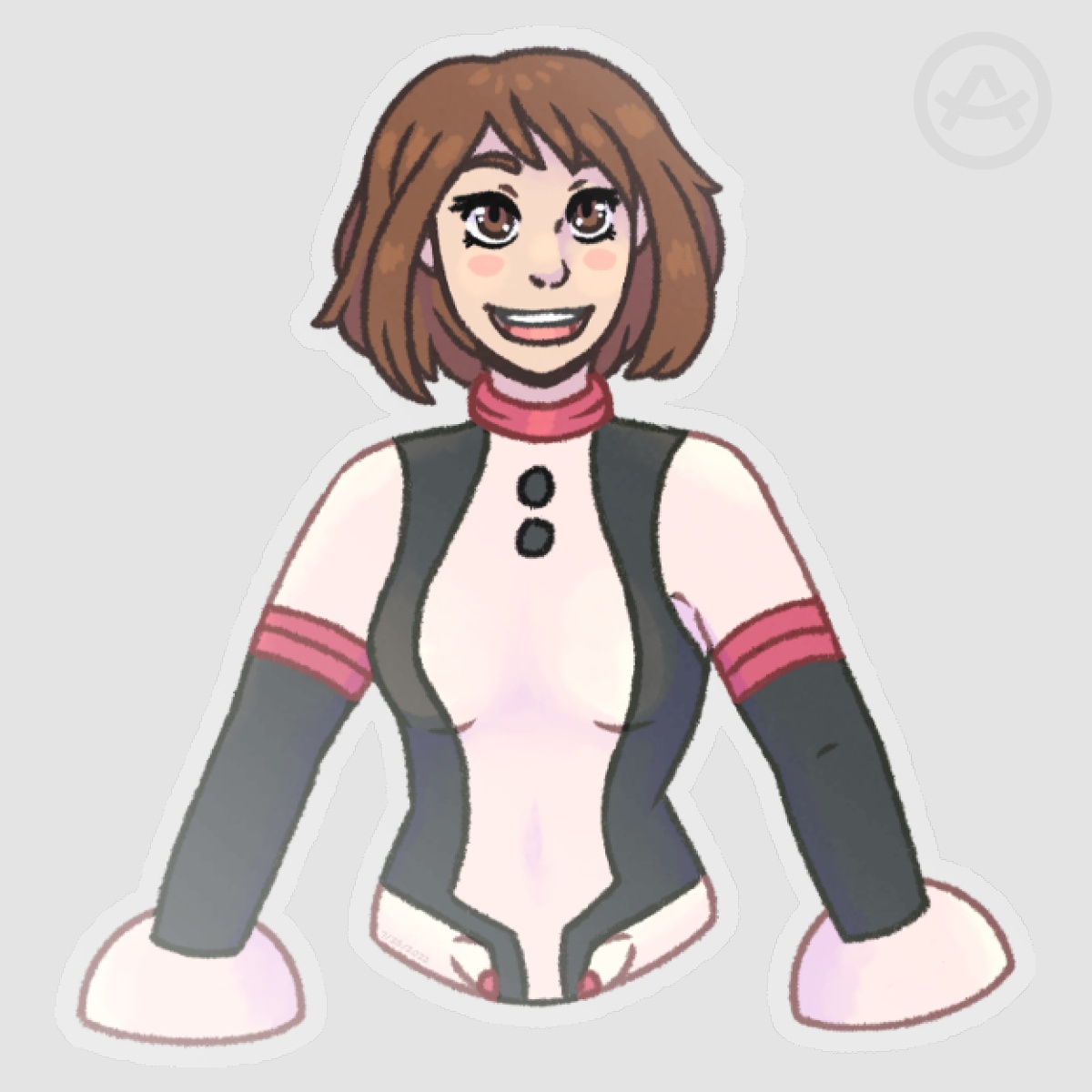 Ochako Vinyl Sticker