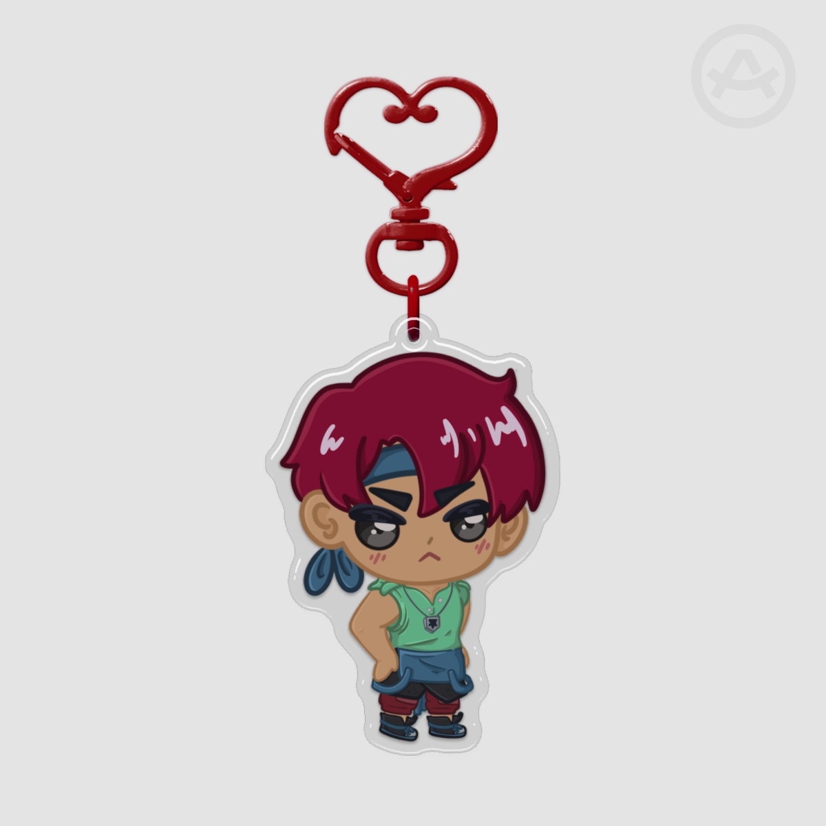 March Fields of Mistria Epoxy Clear Acrylic Keychains