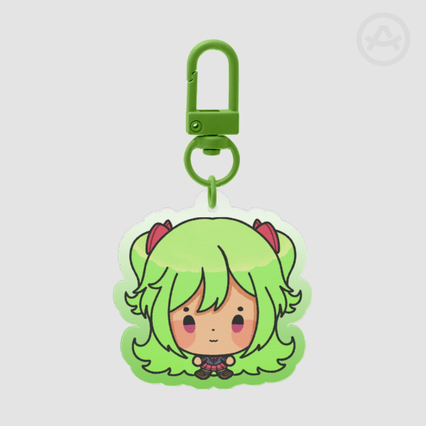 - Witch's Heart - Lime Chibi Keychain