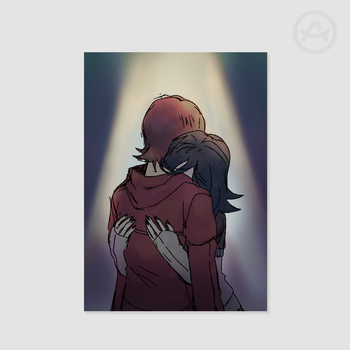 Tatsuya and Maya Poster