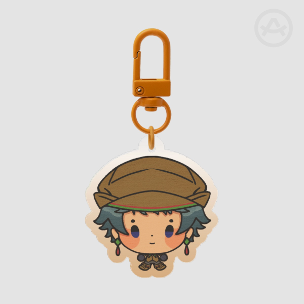 - END ROLL - Raymond Chibi Keychain