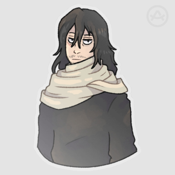 Aizawa Vinyl Sticker