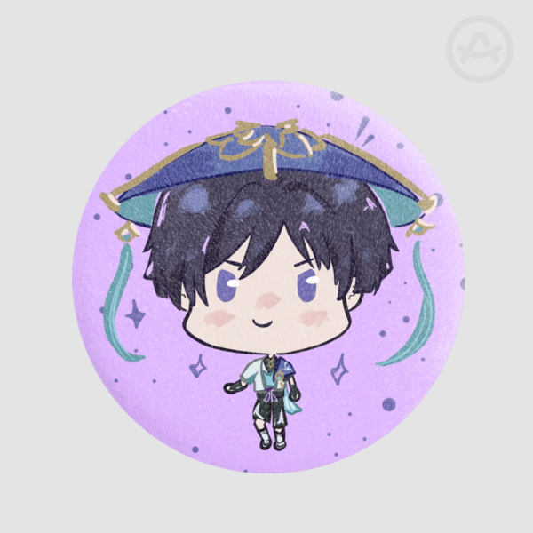 Wanderer Plush Badge
