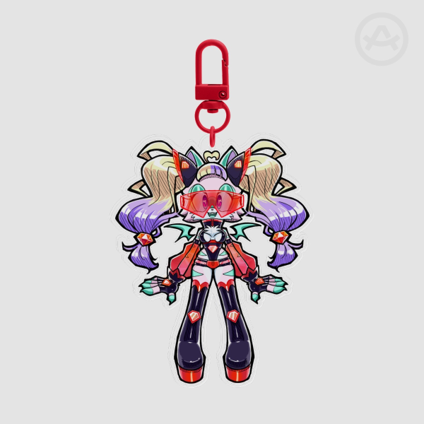 Racing Queen Mayu Acrylic Keychain