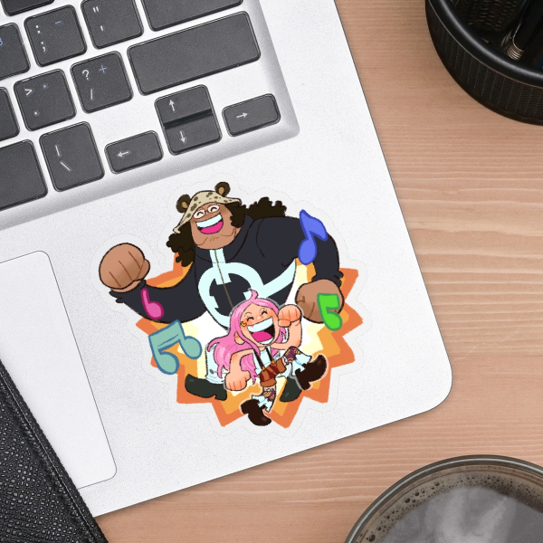 Bonney & Kuma - Vinyl Die Cut Sticker