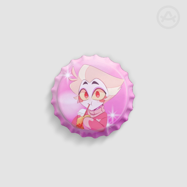 Lucifer Bottle Cap Badge