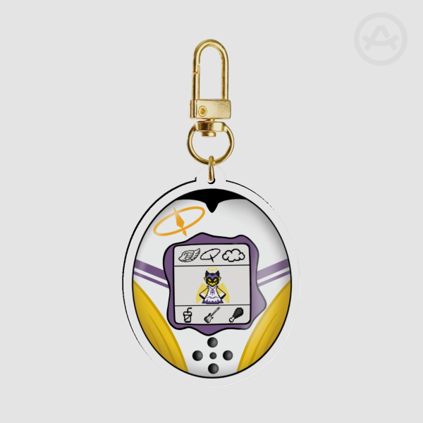Adam Tamagotchi Keychain