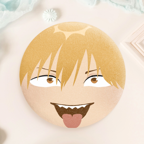 Chainsawman🪚: Denji 58mm Plush Badge