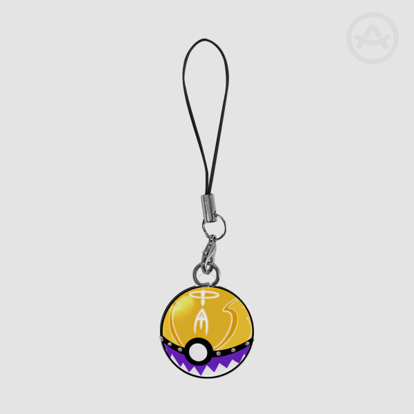 Adam Pokeball Phone Charm