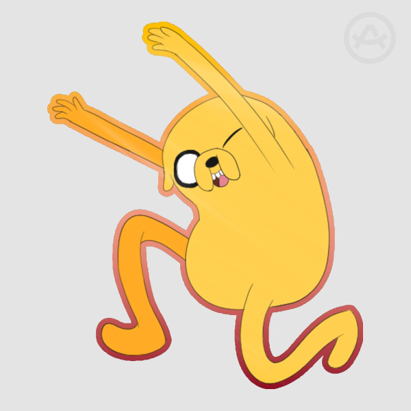 Jake the dog | Sticker