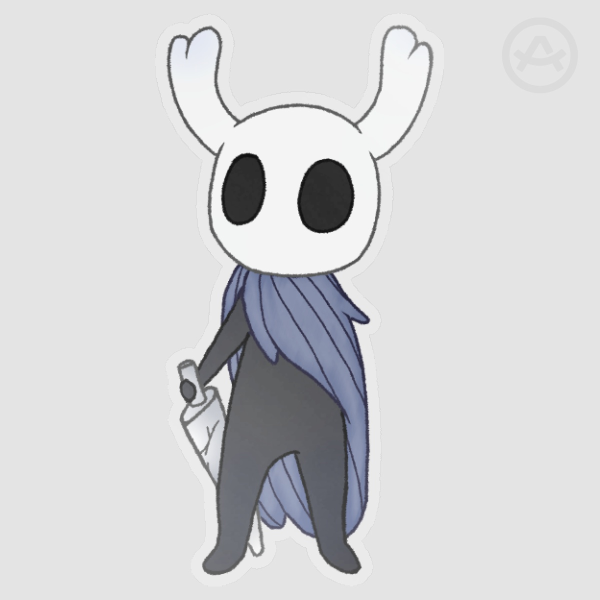 Hollow Knight Vinyl Sticker