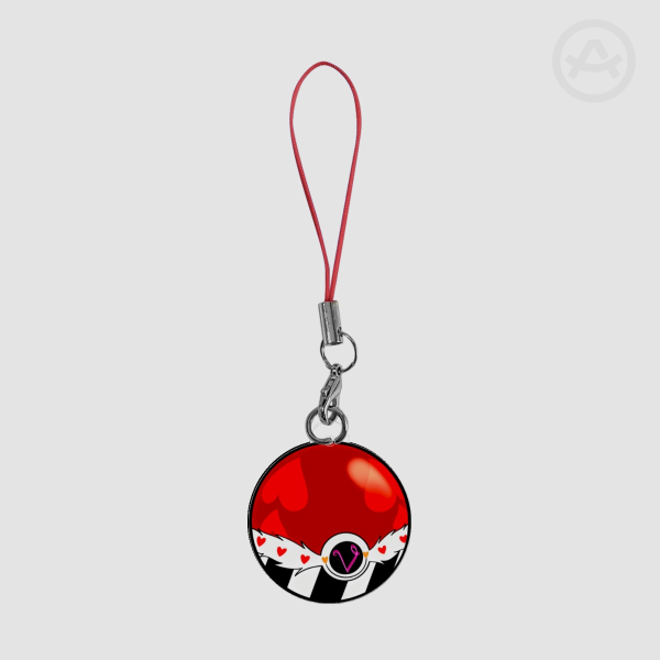 Valentino Pokeball Phone Charm