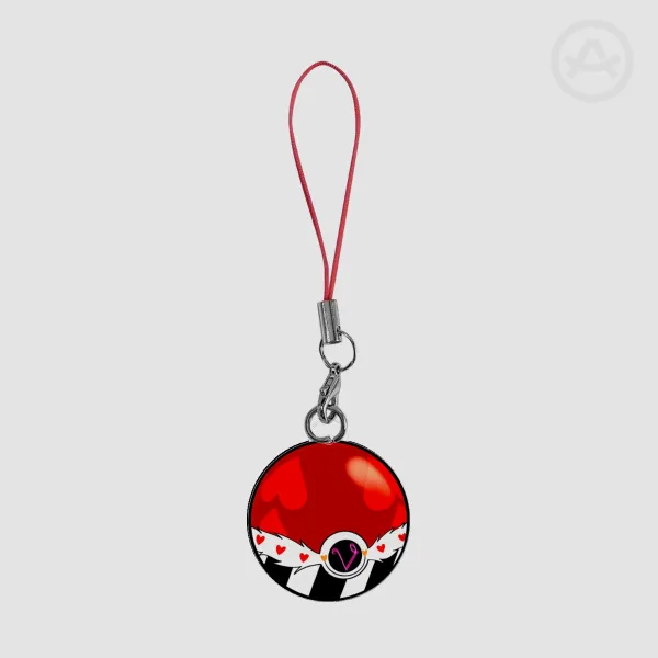 Valentino Pokeball Phone Charm