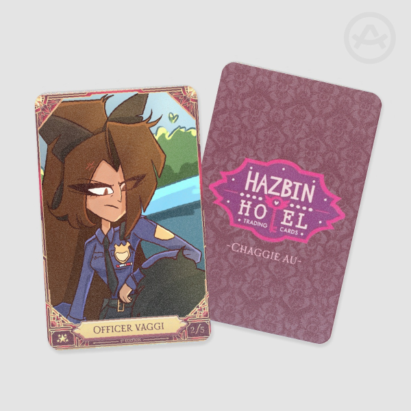 Officer Vaggi Holographic Photocards