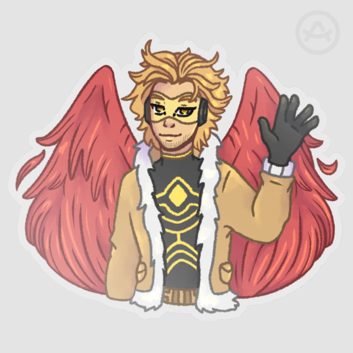 Hawks Vinyl Sticker