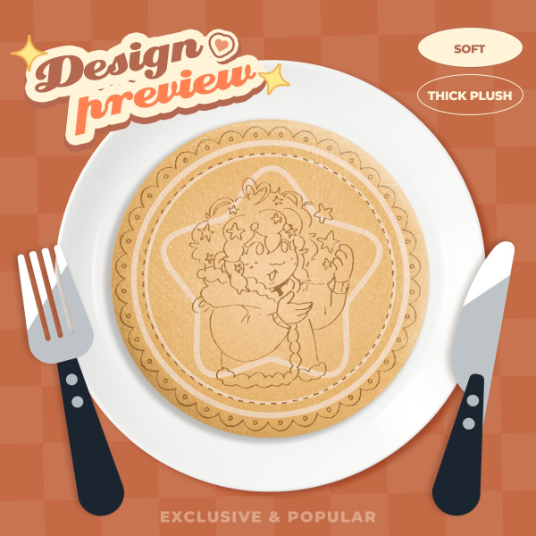 Molly Blyndeff Cookie Plush Badge