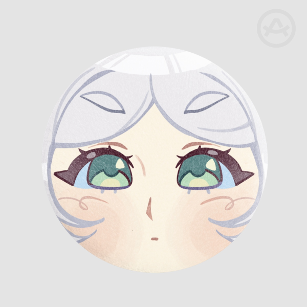 Frieren plush pin
