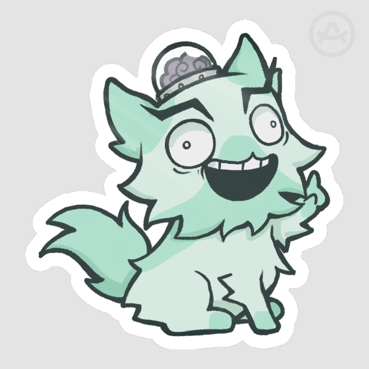 Franklin (MEWGENICS) Sticker