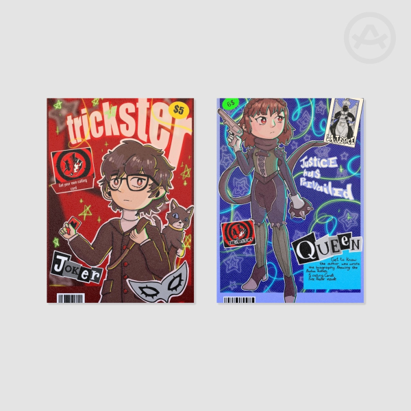 Makoto and Ren Photo Card