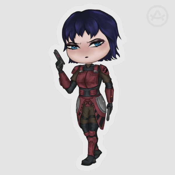 rook kast sticker