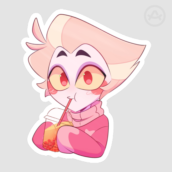 Lucifer Drink Stickers