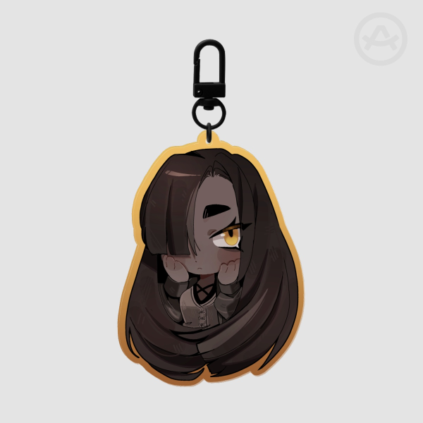 Zilu Clear Acrylic Keychain