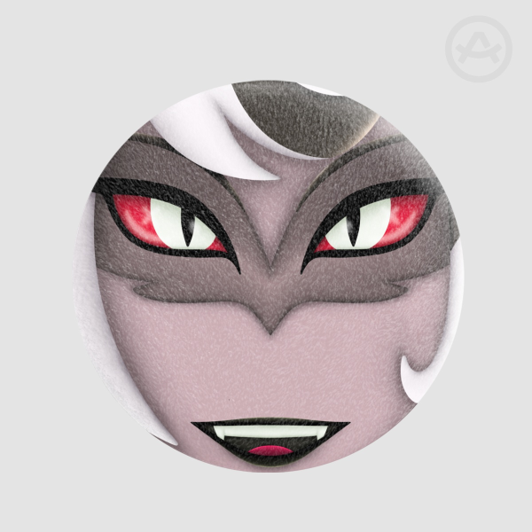 Carmilla Plush Badge