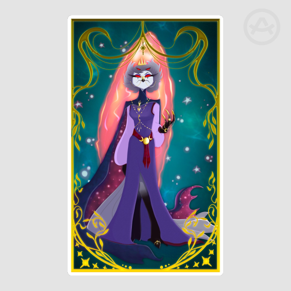 Princess of Prophecy Foil Stamping Die Cut Stickers